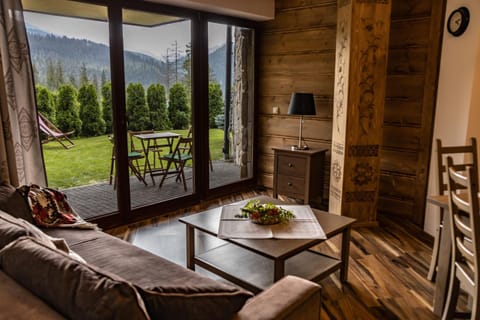 Living room, Seating area, Garden view, Mountain view