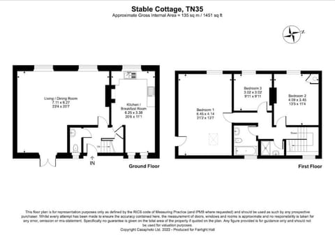 Stable Cottage House in Hastings