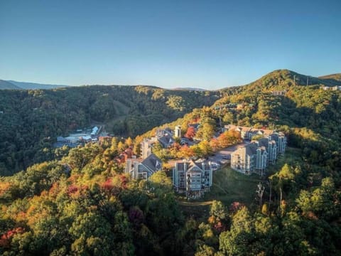 Natural landscape, Bird's eye view, Mountain view