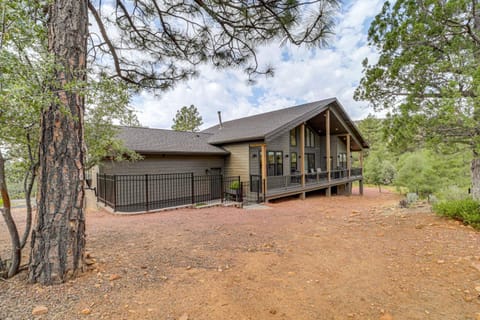 Luxe Pine Home with Tonto National Forest Access! Casa in Strawberry