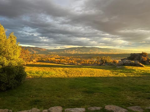 Nearby landmark, Natural landscape, Mountain view, River view