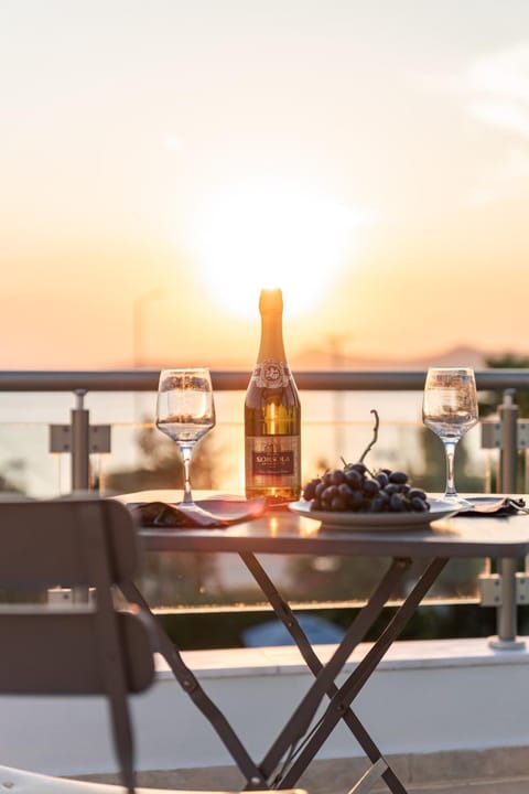 View (from property/room), Balcony/Terrace, Sunset