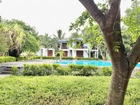 Property building, Garden, Pool view