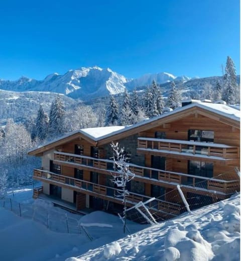 Property building, Day, Natural landscape, Winter, Mountain view