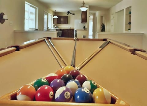 Billiard, Game Room, Kitchen or kitchenette