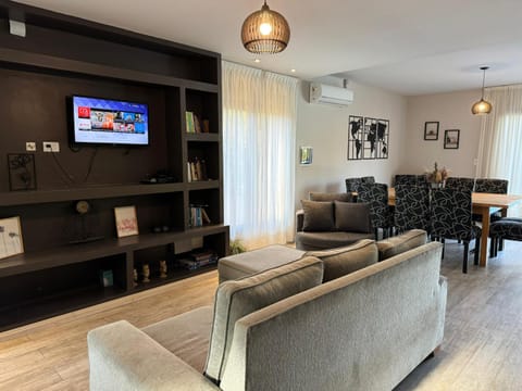 TV and multimedia, Living room, Seating area, air conditioner