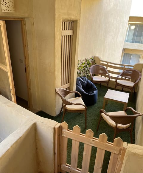 Studio with Private Door Front Seating Area at La Hacienda Apartment in South Sinai Governorate