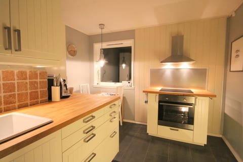 Night, Winter, Coffee/tea facilities, Kitchen or kitchenette, Dining area