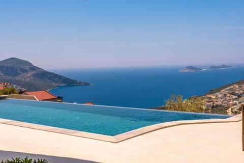 Day, Natural landscape, Mountain view, Sea view, Swimming pool