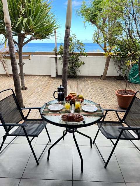 Garden, Balcony/Terrace, Dining area, Sea view