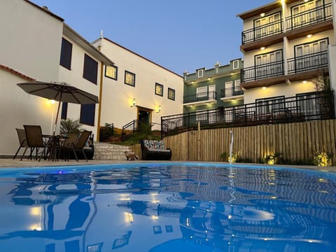 Property building, Pool view, Swimming pool