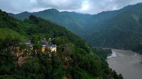 Natural landscape, Mountain view, River view