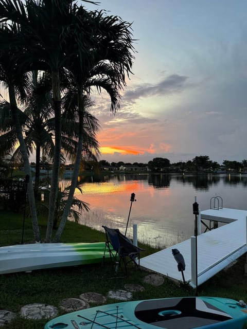 Activities, Lake view, Sunset