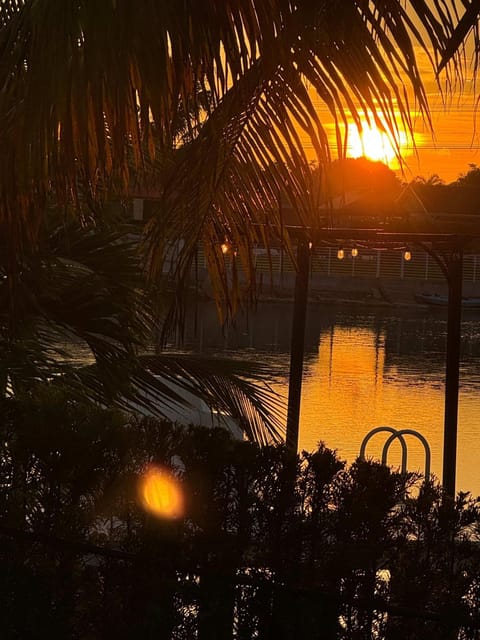 Natural landscape, Lake view, Sunset