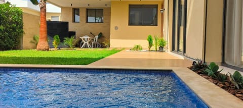 Property building, Patio, Garden, Garden view, Pool view, Swimming pool