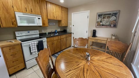 Kitchen or kitchenette, Dining area, oven, stove