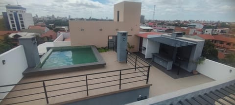 Balcony/Terrace, Pool view, Swimming pool