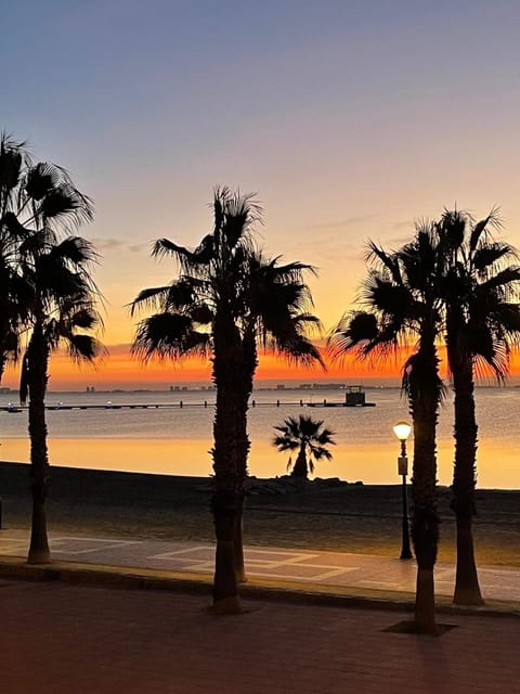 Natural landscape, Beach, Sea view, Sunrise