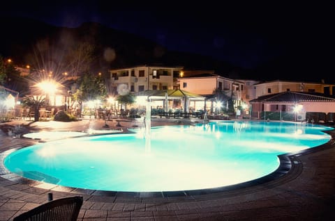 Night, Swimming pool