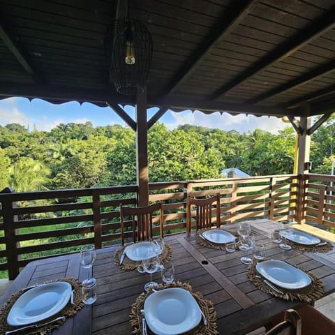 Natural landscape, Balcony/Terrace, Dining area