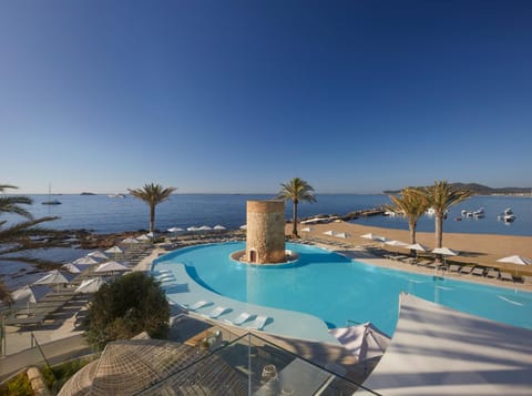 Pool view, Sea view, Swimming pool