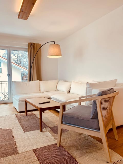 Liboria I Stylische Maisonette Wohnung Alpenblick I 4min zum See Apartment in Murnau am Staffelsee