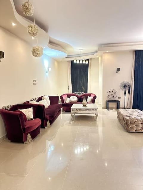 3BR Hotel Duplex New Cairo Apartment in New Cairo City