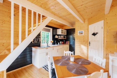 Black&White Nature lodge in West Pomeranian Voivodeship, Poland