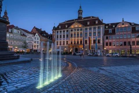 Nearby landmark, Night, City view, Location