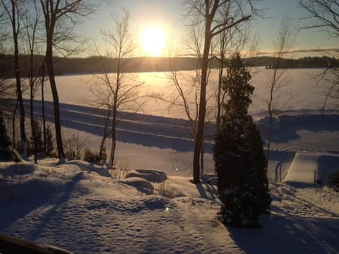 Day, Natural landscape, Winter, Sunset