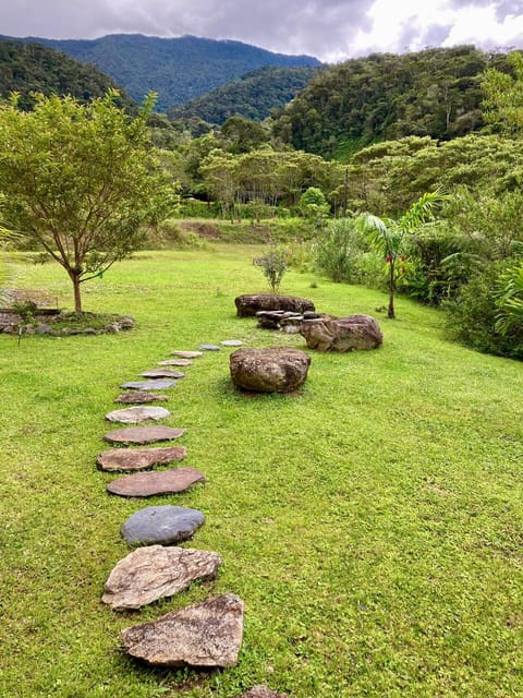 Natural landscape, Garden view, Mountain view, fireplace