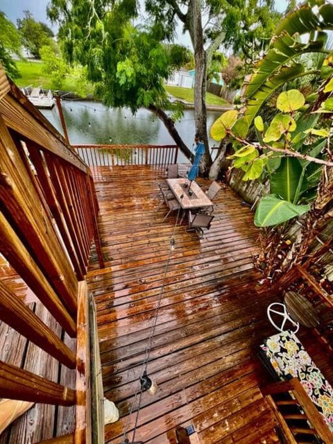 Balcony/Terrace, Garden view, River view