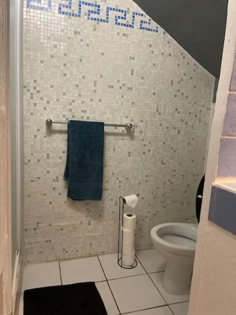 Shower, Toilet, Bathroom, towels