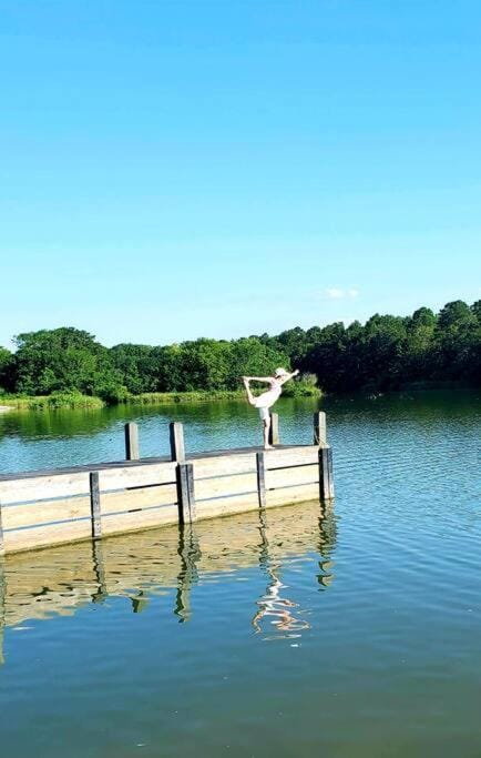 Natural landscape, Lake view