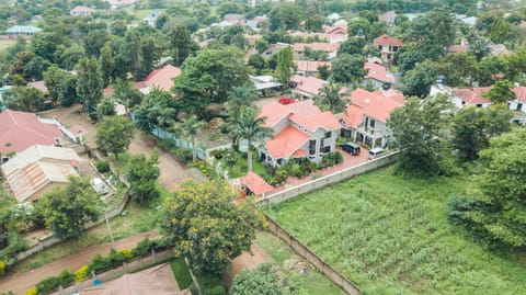 Property building, Day, Neighbourhood, Natural landscape, Bird's eye view, Street view