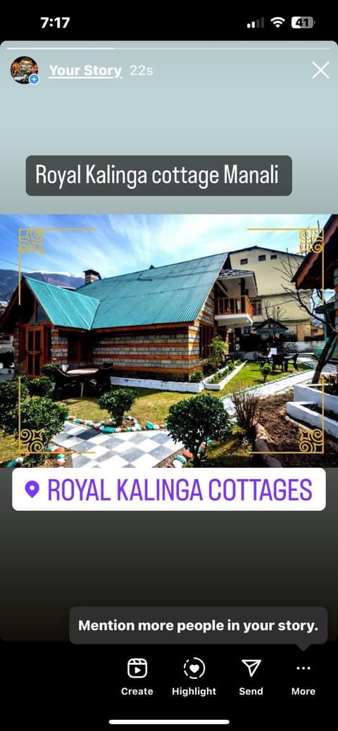 Royal Kalinga Cottages Hotel in Manali