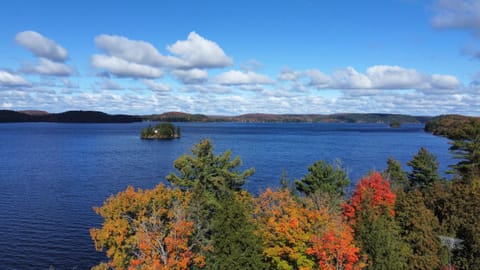 Natural landscape, Lake view