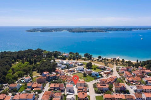 Property building, Bird's eye view, Summer