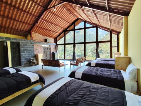 Bed, Living room, Photo of the whole room, Bedroom, Garden view, Garden view, Mountain view, Mountain view