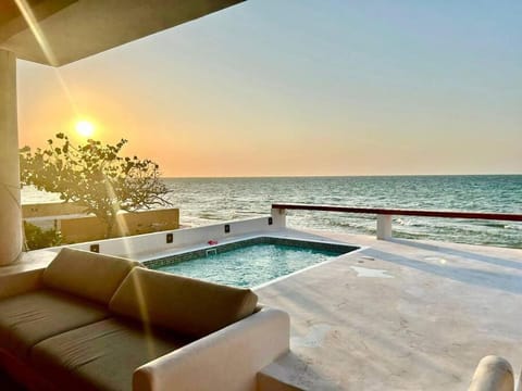 Natural landscape, View (from property/room), Balcony/Terrace, Living room