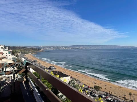 Reñaca Gran terraza con vista al mar Apartment in Vina del Mar