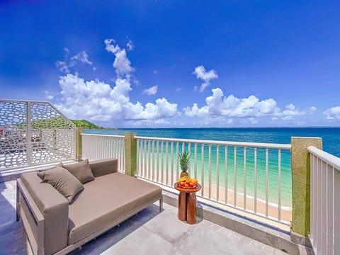 Patio, Day, Balcony/Terrace, Beach