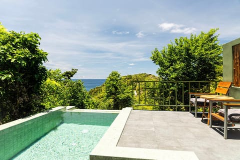 View (from property/room), Sea view, Swimming pool