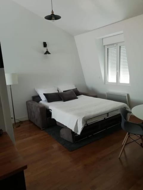 Loft wifi et parking privé gratuit jardin tramway 13 minutes à pieds Apartment in Sartrouville