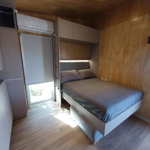 Bed, Photo of the whole room, Bedroom, bunk bed, wardrobe