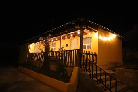 Property building, Off site, Night, Inner courtyard view