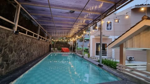 Property building, Pool view, Swimming pool