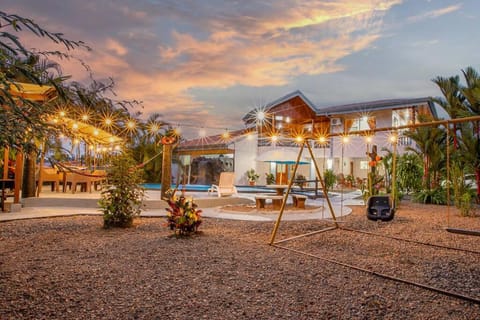 Property building, Garden view