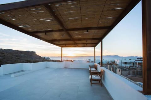 Natural landscape, Balcony/Terrace, Sea view, Sunset