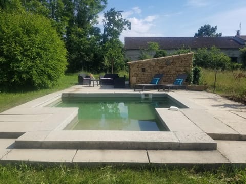 Property building, Living room, Swimming pool